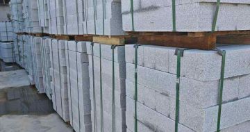 萍乡芝麻白路牙石，路侧石