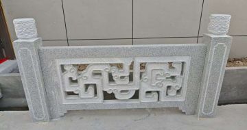 萍乡芝麻白河道栏杆 桥栏杆