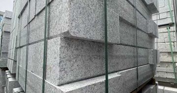 萍乡芝麻白路牙石 马路牙子