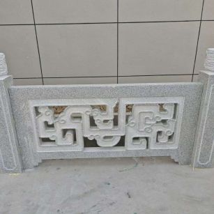 萍乡芝麻白河道栏杆 桥栏杆