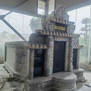 萍乡套墓 墓碑 围坟石 异形定制