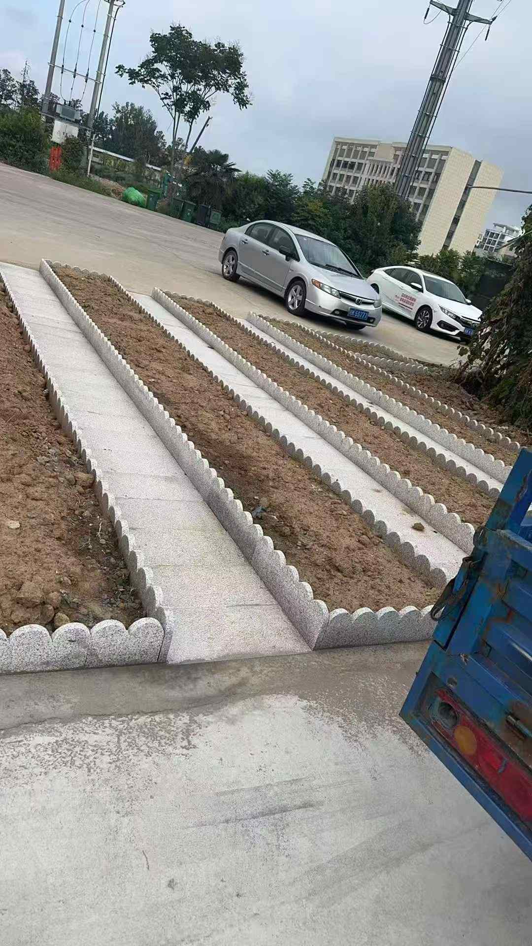 萍乡芝麻白花边石