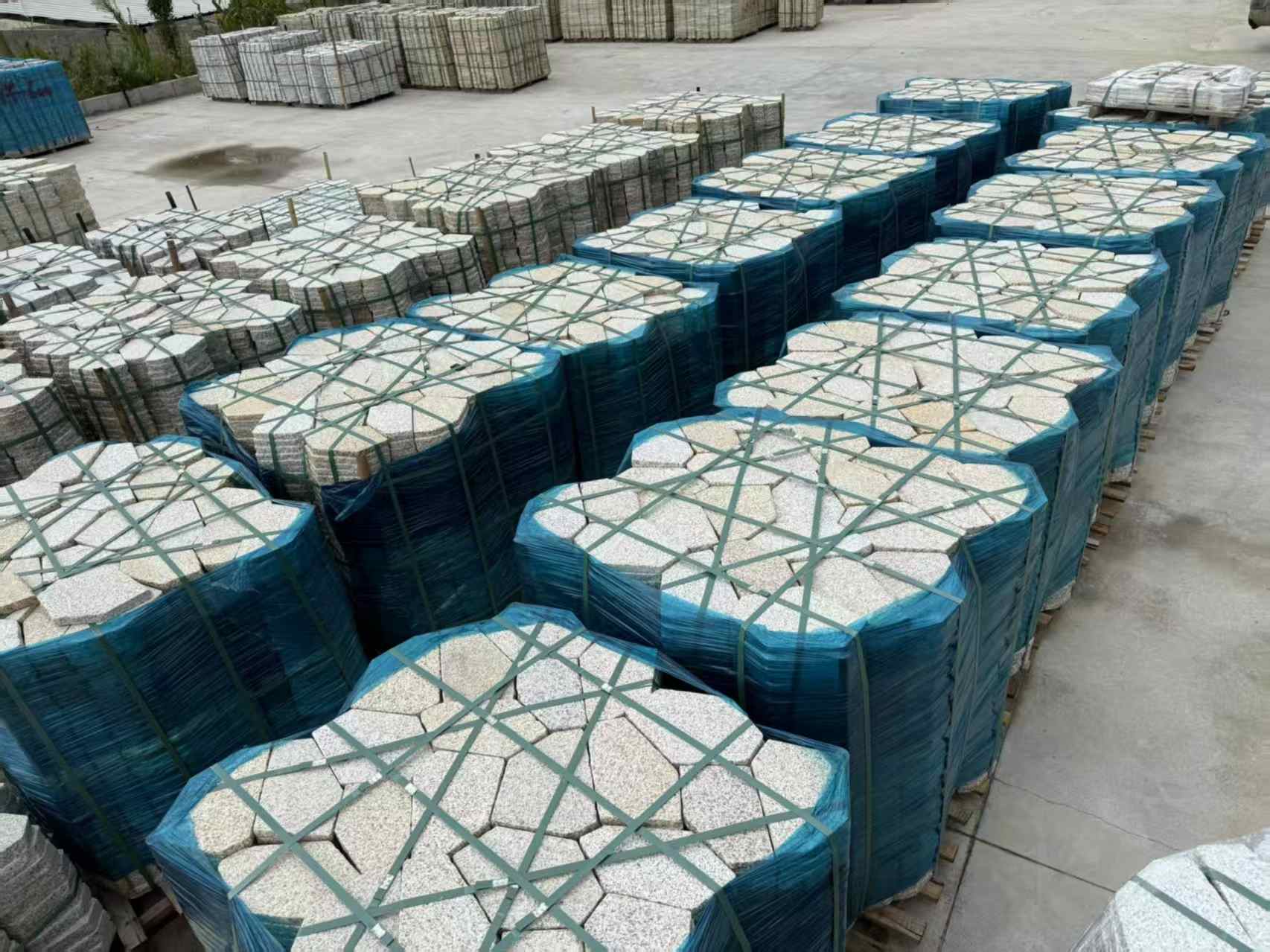 萍乡黄金麻冰裂纹 碎拼