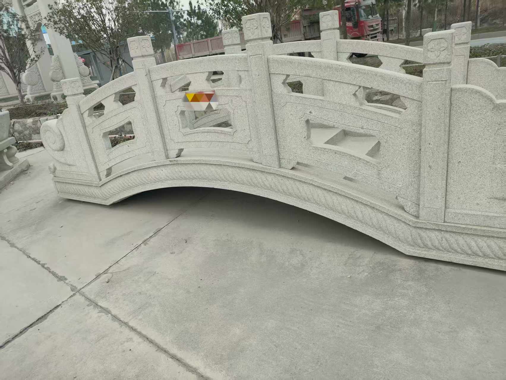 萍乡芝麻白拱桥，石桥