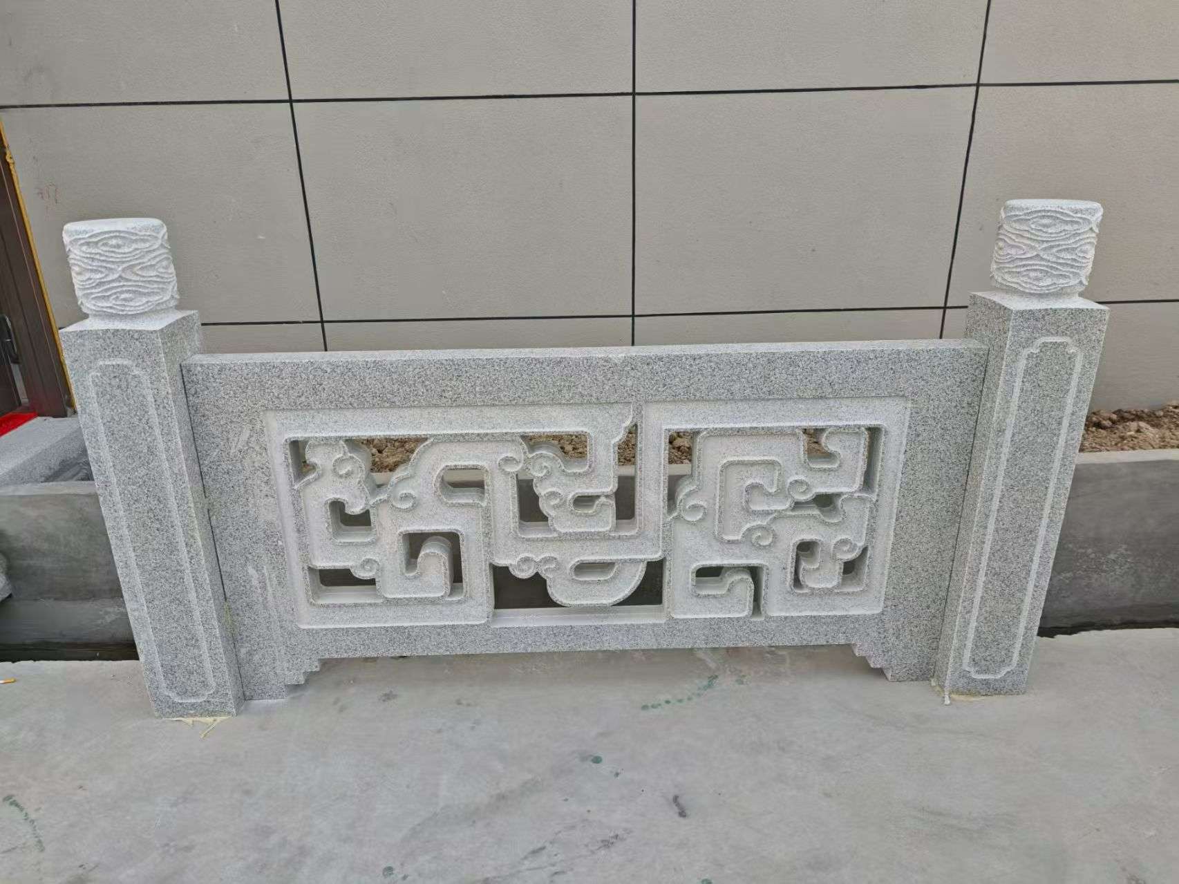 萍乡芝麻白河道栏杆 桥栏杆