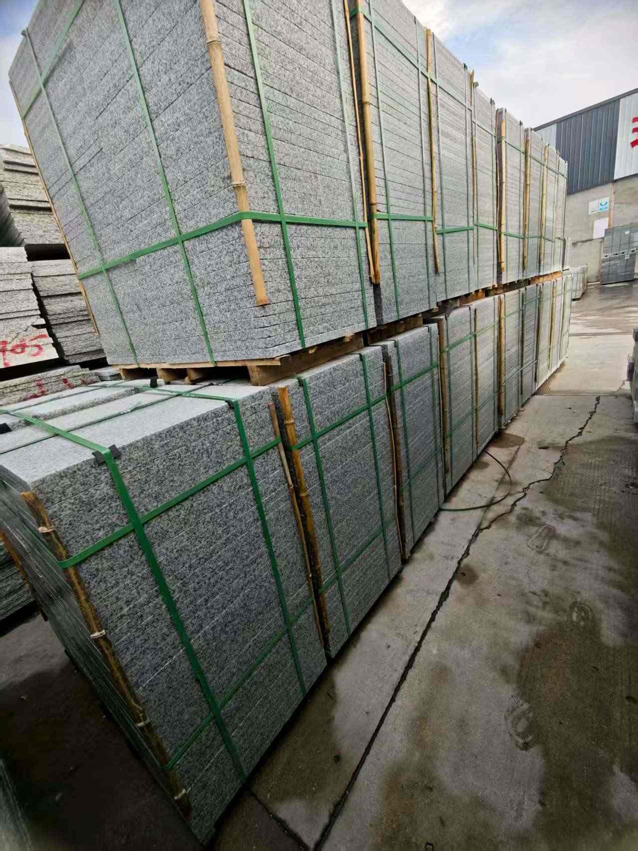 萍乡芝麻白地铺版 石材地铺石